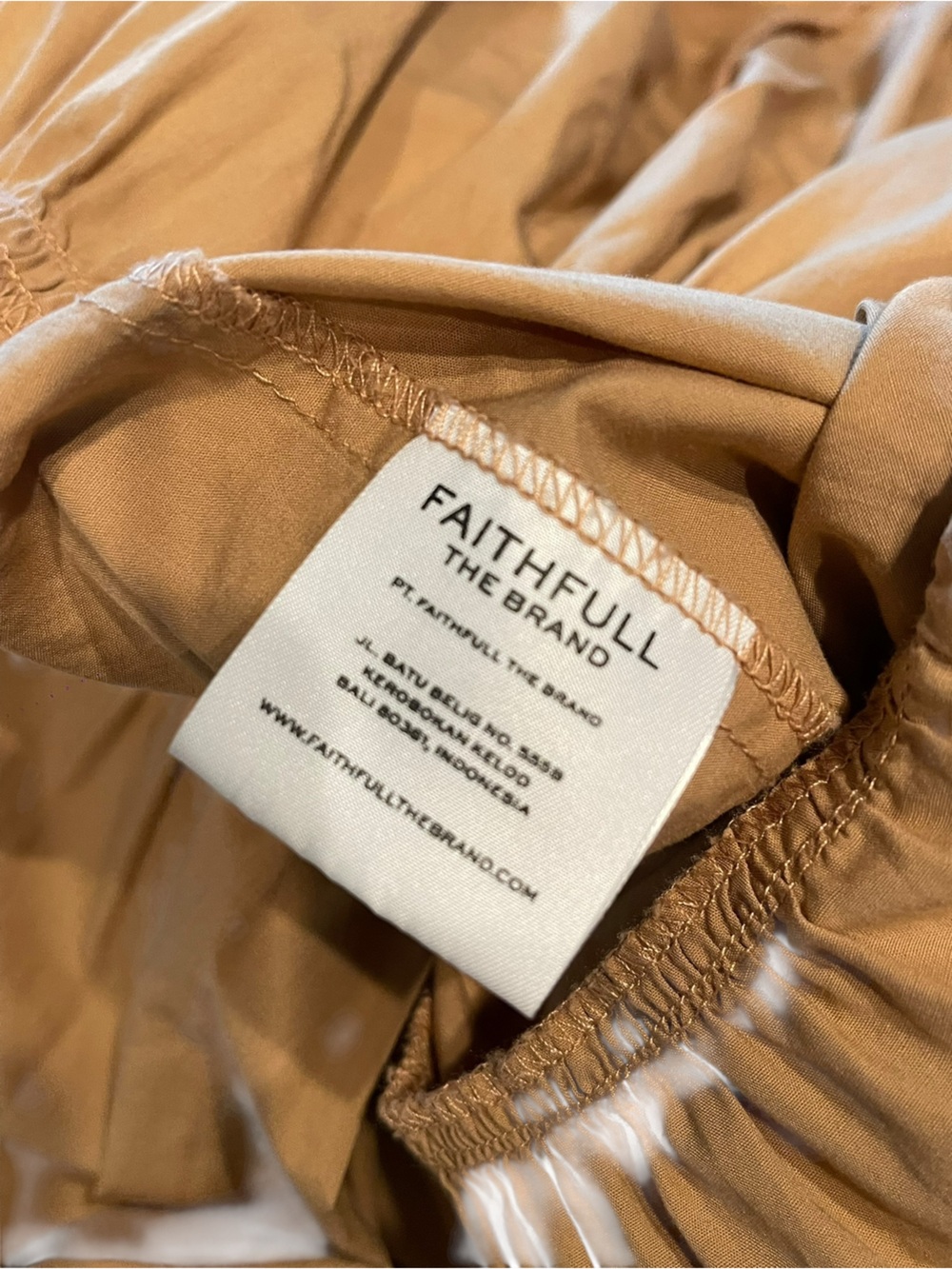 Faithful the brand Smocked Cut-Out Midi Dress XS - Picture 9 of 10